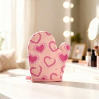 قفاز استحمام كبير من سلسلة بينك بيري - ابيض