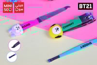 طقم العناية بالأظافر من مجموعة BT21 - 7 قطع