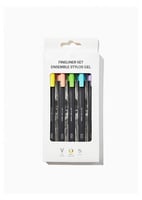 مجموعة أقلام التحديد الرفيعة الهايلايتر 0.4مم - 5...