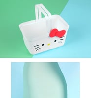 سلة تخزين - هيلو كيتي - ابيض 24x15x13 سم