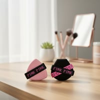 اسفنجة مكياج مزدوجة من سلسلة بينك بيري - قطعتين