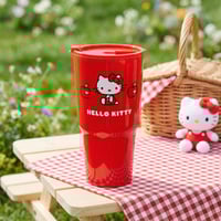 كوب بلاستيك بغطاء قلاب من مجموعة سانريو هيلو كيتي...