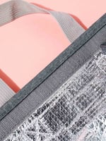 حقيبة غداء - رمادي - 23x13 سم