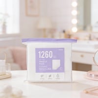 وسادات مكياج قطنية ناعمة من السلسلة الناعمة – 1260...