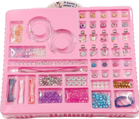 صندوق الخرز لصنع الأساور اليدوية