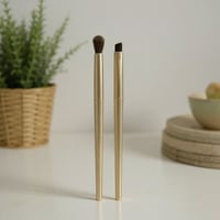 طقم فرشاة مكياج العيون والحواجب من سلسلة قولدن - ق...