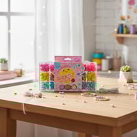 طقم صناعة أساور الخرز مع صندوق من مجموعة وينك سماي...