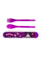 ملعقة و شوكه مع حافظة من سلسة سانريو - كورومي