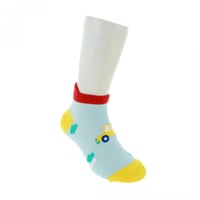 جوارب ملونة برسومات - 3 ازواج (5-7 سنوات)