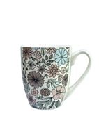 كوب سيراميك برسمات زهور من سلسلة جاردن - 400 مل