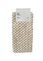 منشفة مربعة من الصوف المرجاني - كاكي