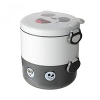 صندوق غداء بينتو مزدوج الطبقات من سلسلة الدببة الث...