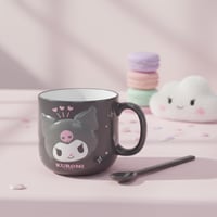 كوب سيراميك مع ملعقة 450 مل من مجموعة سانريو - كور...