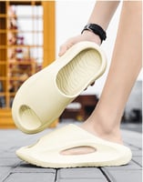 شبشب رياضي للرجال بمقاس 43-44 - بيج