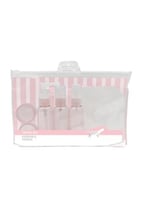 طقم أدوات السفر بألوان الحلوى - 11 قطعة