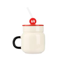 كوب سيراميك من مجموعة ديزني ميكي ماوس مع غطاء و مص...