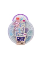 صندوق الخرز الدائري لصنع الأساور اليدوية