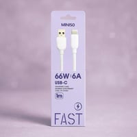 سلك شاحن سريع سيليكون تايب سي الى يو اس بي 1 متر -...