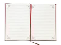 دفتر بغلاف مقوى من جلد PU بنقش جريفندور بحجم A5 من...