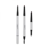 قلم حواجب 3 في 1 ( بني غامق ) مسطح