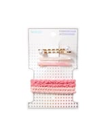 مجموعة إكسسوارات شعر من سلسلة الزهور - 8 قطع