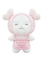 دمية قط من ميني فاميلي بتصميم قلب مزدوج ويرتدي ملا...