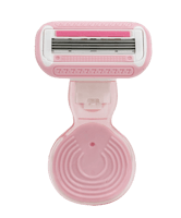 موس حلاقة نسائي بأربع شفرات مع حافظة