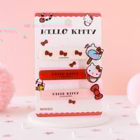 مشبك شعر من سلسلة سانريو- هيلو كيتي - 3 قطع