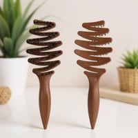 فرشاة شعر بتصميم ثمرة الصنوبر - صغيرة