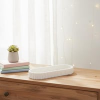 صندوق تخزين قصير - ابيض