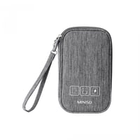 حقيبة اكسسوارات بتصميم جاف مع حزام - مقاس 12*19