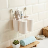 حامل حمام مثبت على الحائط لشخصين