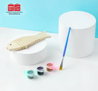 مجموعة طلاء خشبية - سمك