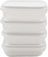 علب تخزين طعام ملونة 180 مل - 3قطع