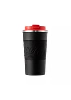 كوب صغير من الفولاذ بشعار كوكا كولا للمشروبات البا...