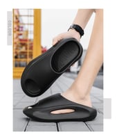 شبشب رياضي للرجال بمقاس 43-44 - اسود