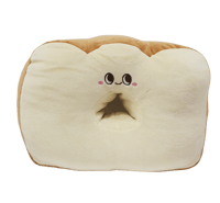 وسادة على شكل توست من مجموعة هابي فود - 25 سم