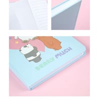 دفتر مذكرات ايه 5 من الدببة الثلاثة - ازرق