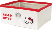 صندوق تخزين بدرجين قماشي من سلسلة هيلو كيتي ابل -...