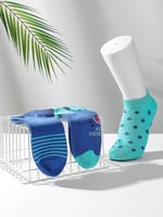 جوارب نسائي - عدد 3 ازواج - مقاس 36 - 39