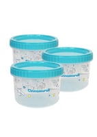 علب تخزين الطعام 3 قطع 500مل من سينامورول