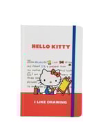دفتر بغلاف مقوى من سلسلة هيلو كيتي - 64 ورقة
