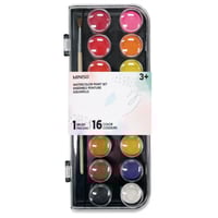 مجموعة ألوان مائية مكونة من 16 لونًا