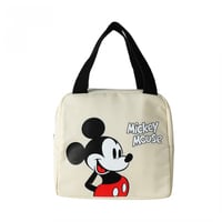 حقيبة غداء من سلسلة ميكي ماوس - مشمشي - مقاس 22x20