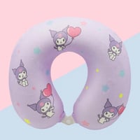 وسادة للرقبة من الميموري فوم على حرف U بشخصية كورو...