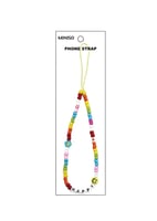 حزام جوال لطيف مطرز بألوان الطيف وكلمة HAPPY