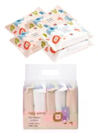 مناديل مبللة 100 منديل - 5 اظرف 20 منديل في كل ظرف