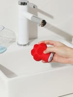 منظف للوجه كاتس كلو من السيليكون - احمر