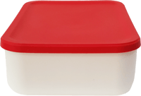 صندوق تخزين مع غطاء من سلسلة هيلو كيتي ابل - حجم ص...