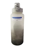 مطارة مياه بمقبض بلون متدرج سعة كبيرة 2 لتر - اسود...